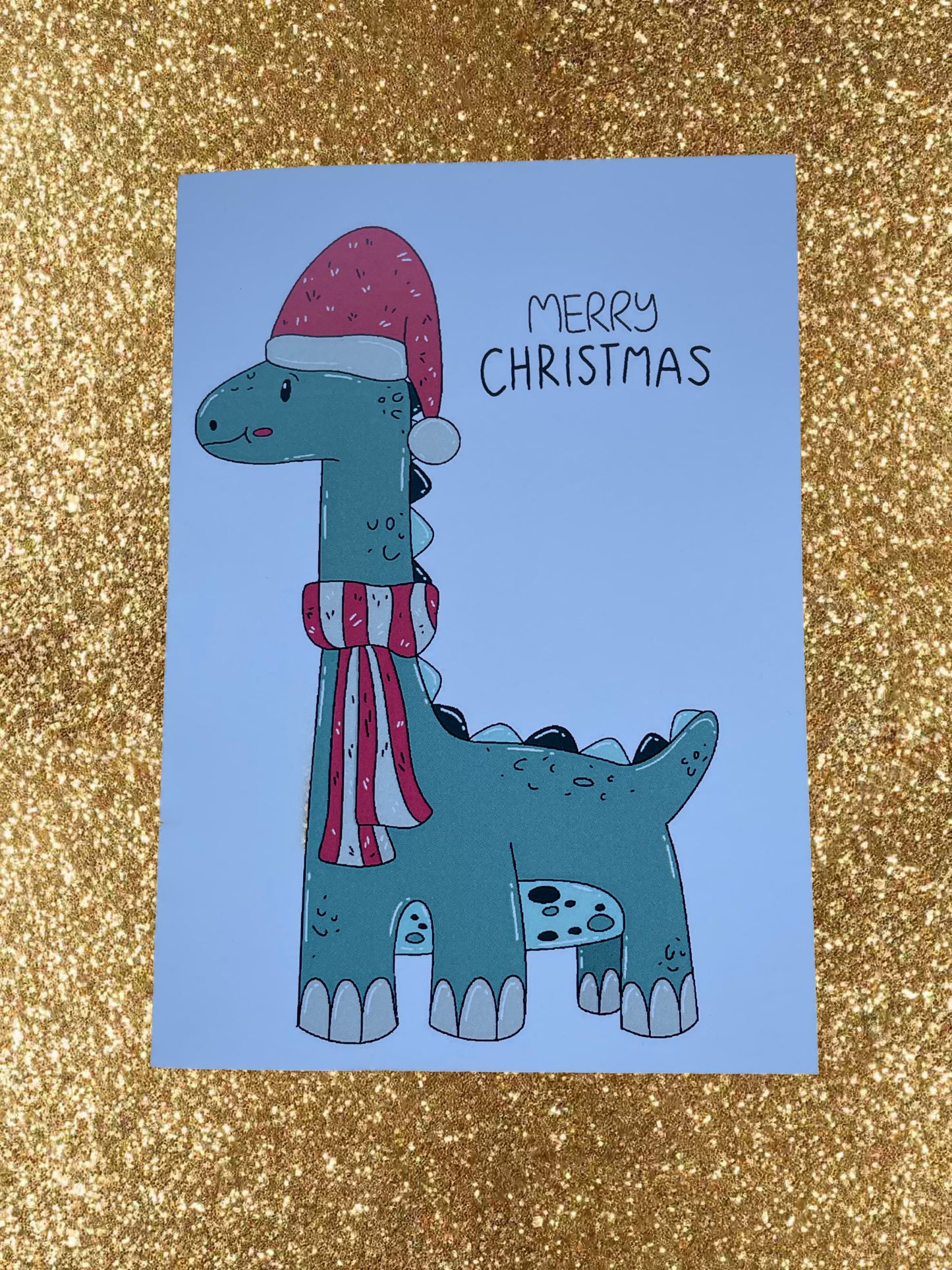 10 Card Collection - Christmasaurs