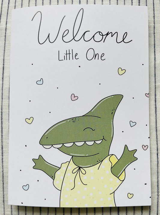 Welcome Little One - Doris Card